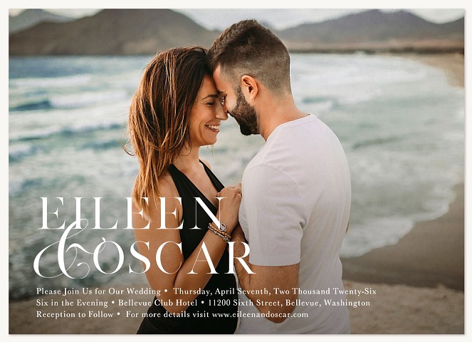 Simply Sophisticated Wedding Invitations