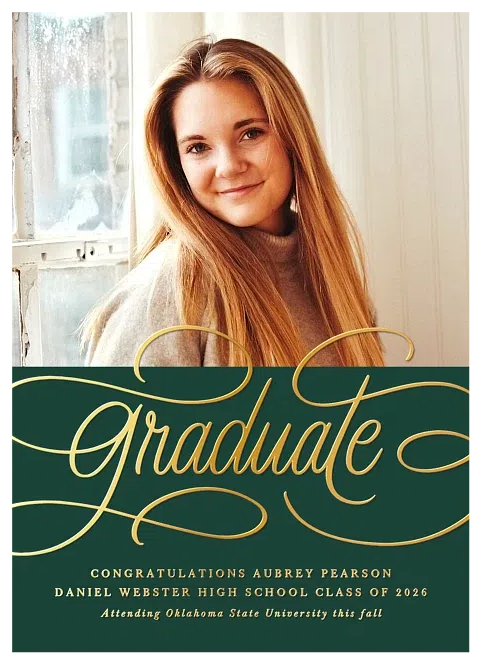 Swirling Graduate Graduation Cards