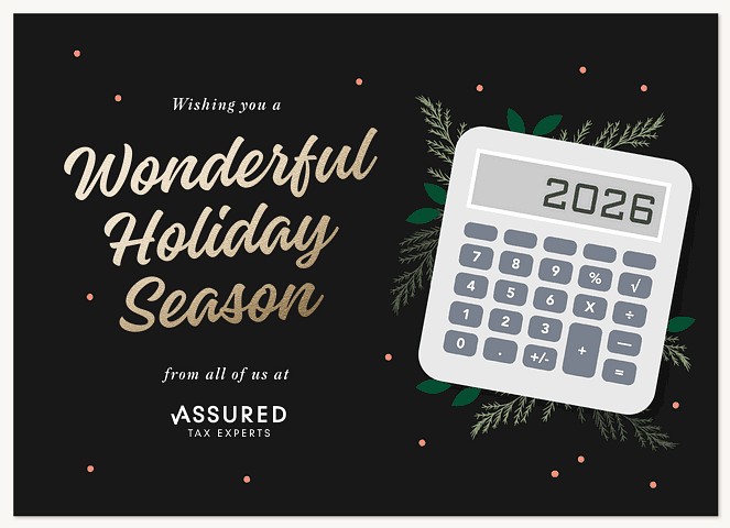 Digits Business Holiday Cards