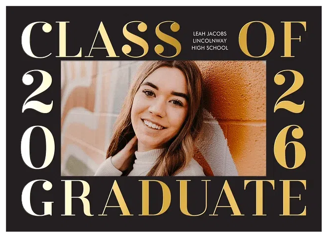 Framed Sentiment Graduation Cards