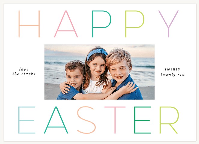 Pastel Easter Easter Cards