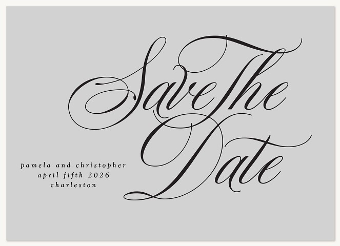 Elegant Occasion Save the Date Cards