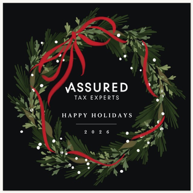 Joyful Wreath Business Holiday Cards