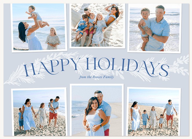 Winter Bough Personalized Holiday Cards