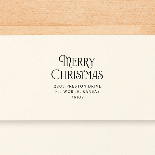 Traditional Christmas | Custom Rubber Stamps