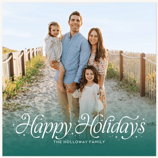 Magically Written Personalized Holiday Cards
