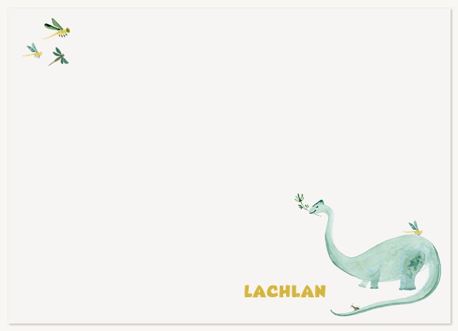 Friendly Dinosaur Stationery