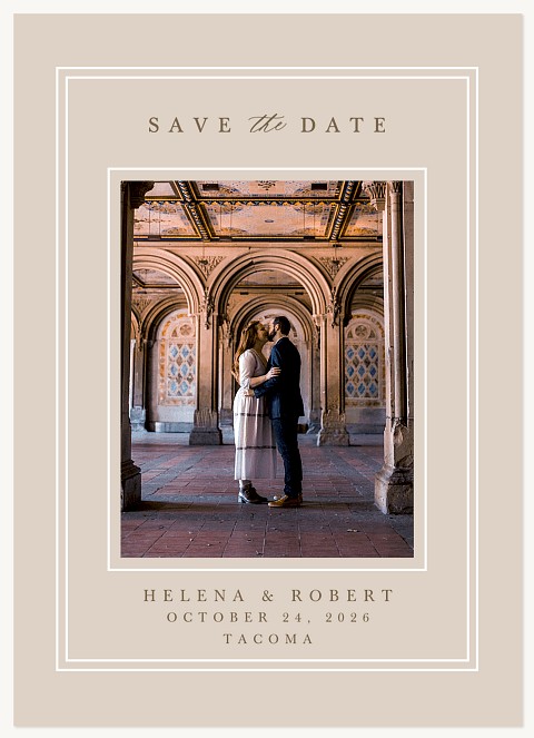 Enduring Elegance Save the Date Cards