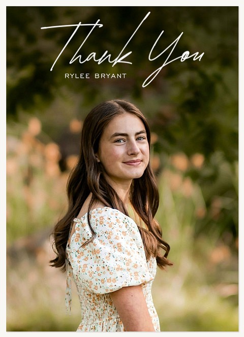 Classy Thank You Thank You Cards 