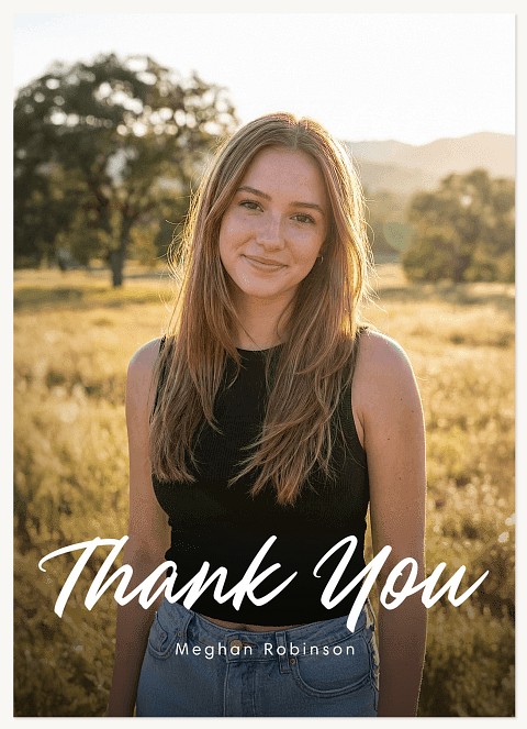 Signature Moment Thanks Thank You Cards 