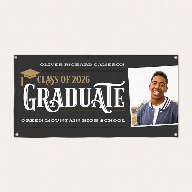 Proud Graduate Banner Custom Banners