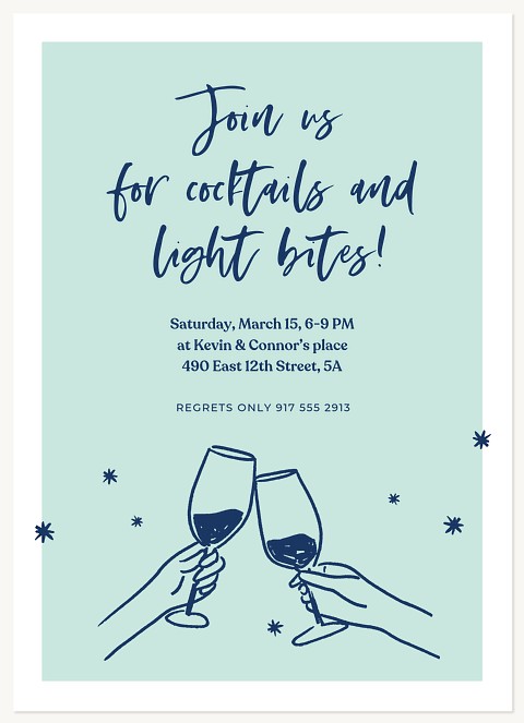 Playful Party Dinner & Cocktail Party Invitations