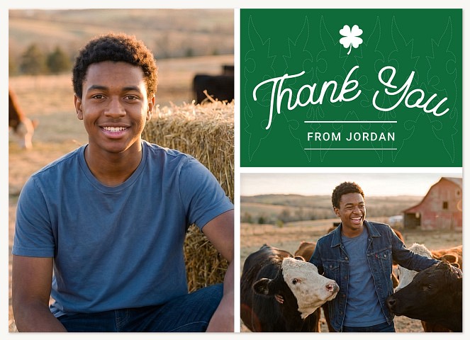 Clover Thanks Thank You Cards 