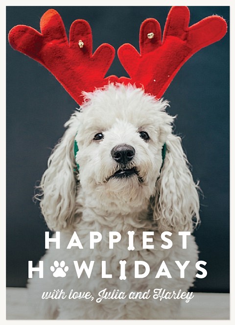 Howl-i-days Pet Christmas Cards