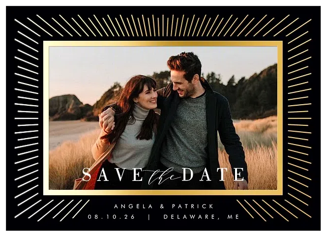 Radiant Save the Date Cards