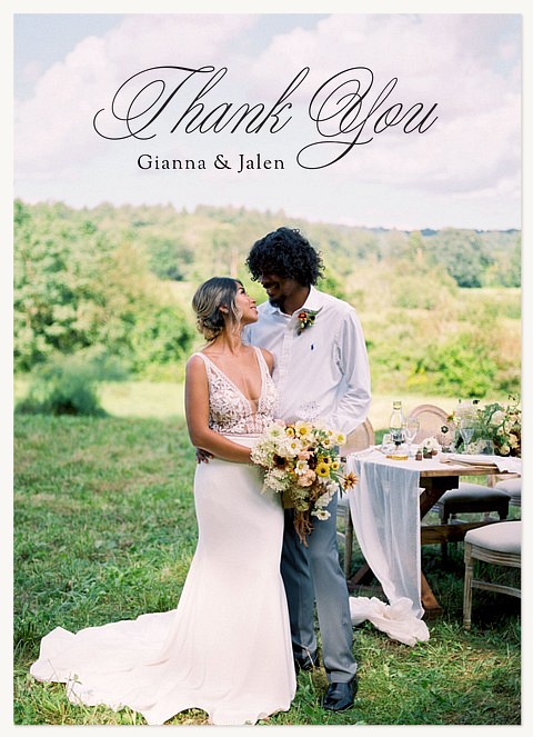 Classico Thanks Thank You Cards 