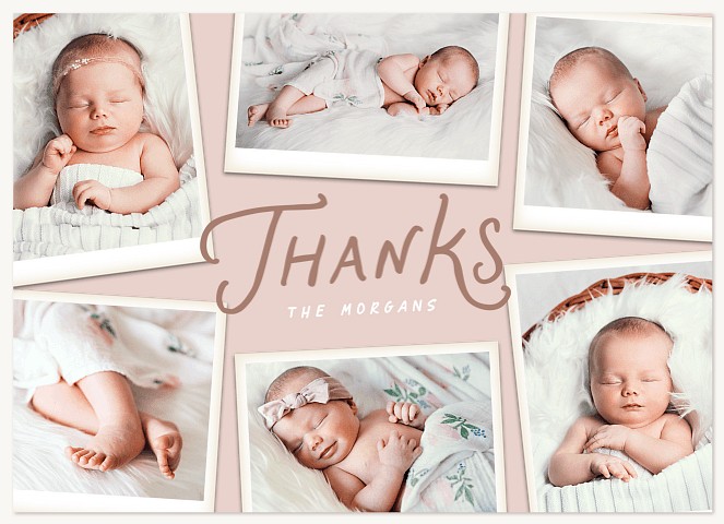 Pick Six Thank You Cards 