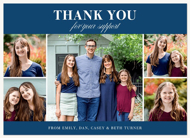 Shared Gratitude Thank You Cards 