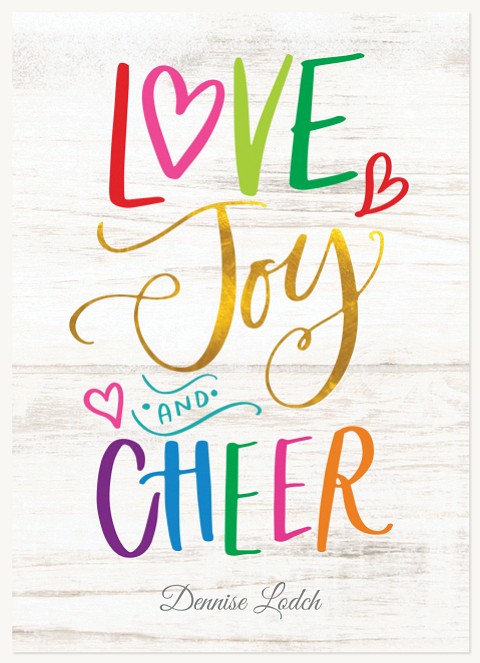 Cheerful Messages Business Holiday Cards