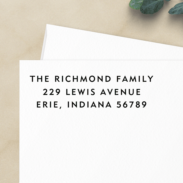 Easy Elegance | Custom Rubber Stamps