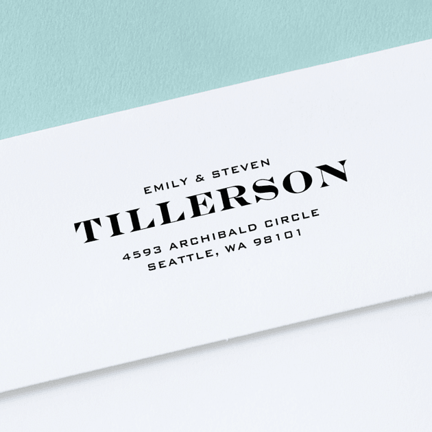 Elegantly Stated | Custom Rubber Stamps