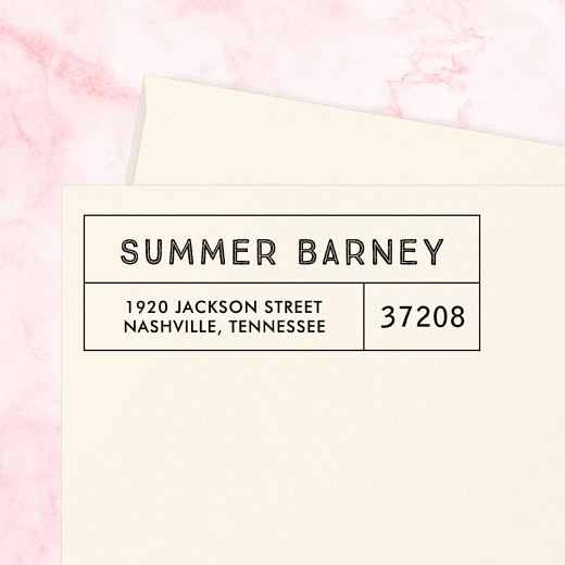 All Squared Up | Custom Rubber Stamps