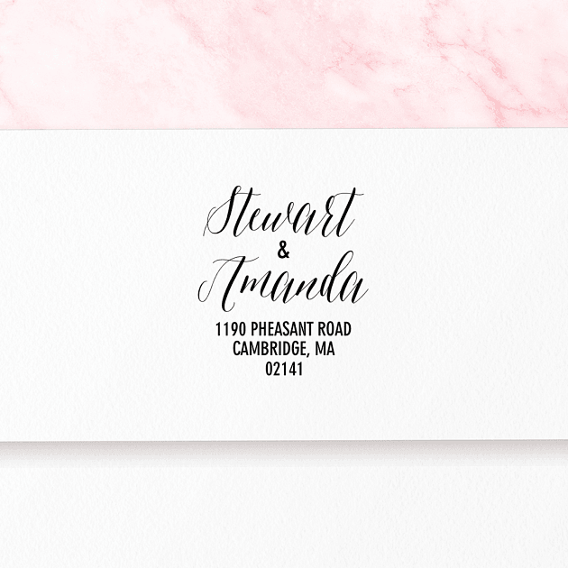 His & Hers | Custom Rubber Stamps