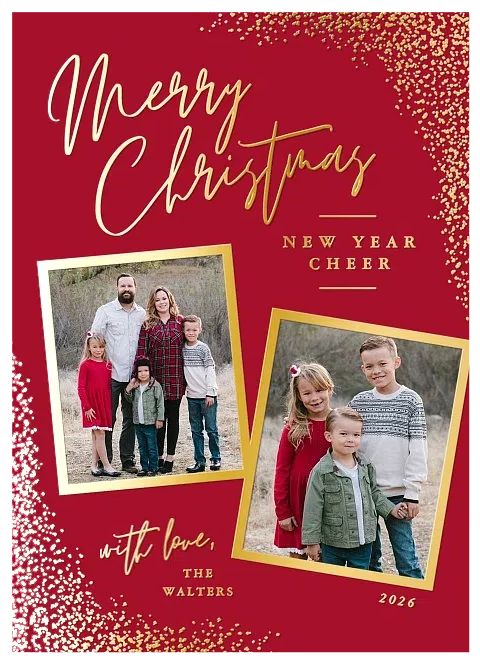 Confetti Corners Christmas Cards