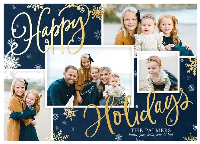 Festive Snowfall Christmas Cards