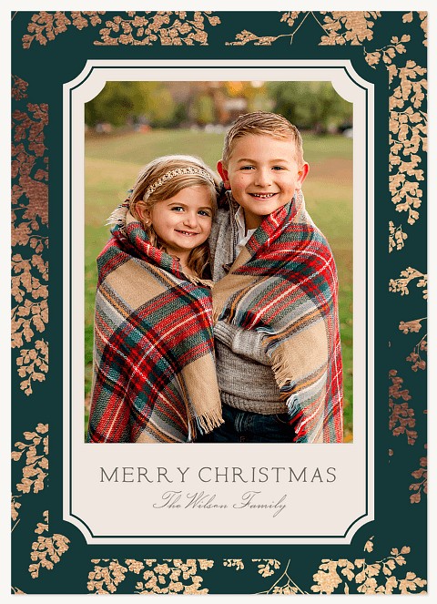 The Naturalist Personalized Holiday Cards