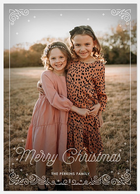 Holiday Glamour Holiday Photo Cards