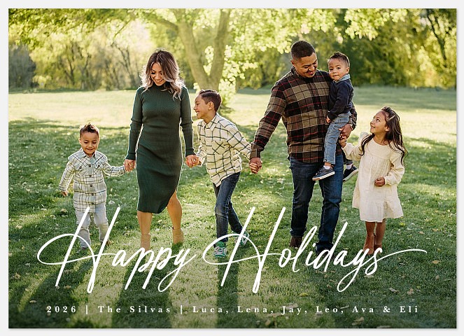 Holiday Classic Holiday Photo Cards