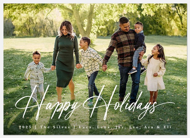 Holiday Classic Holiday Photo Cards