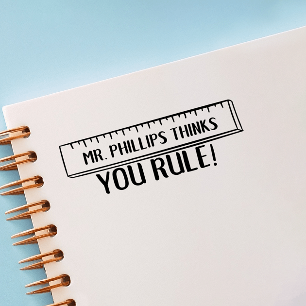 You Rule | Custom Rubber Stamps