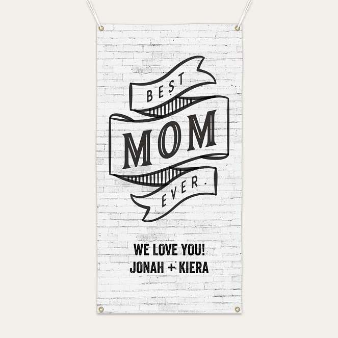 Modern Graffiti Mom Banner Custom Banners