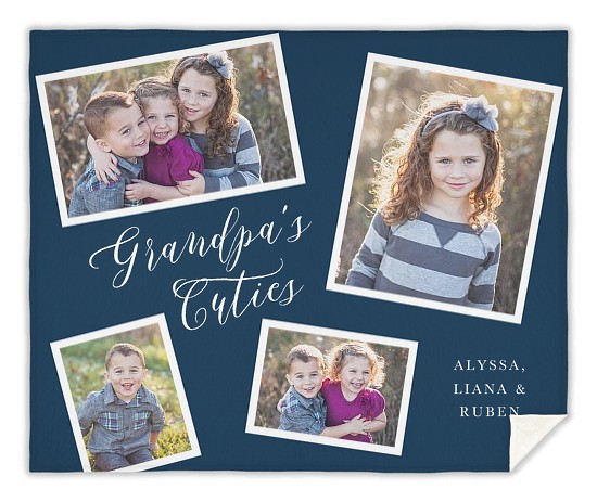 Grandpa's Cuties Custom Blankets