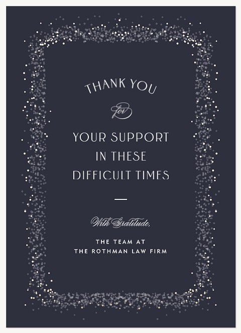 Ethereal Business Thank You Cards