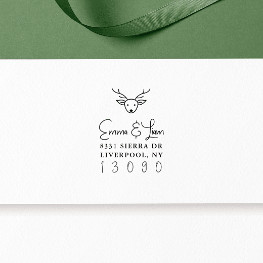  Reindeer Delivery | Custom Rubber Stamps