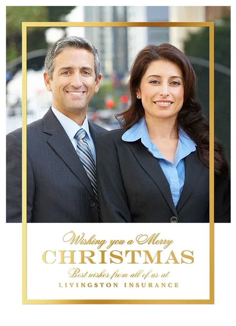 Simply Classic Business Holiday Cards
