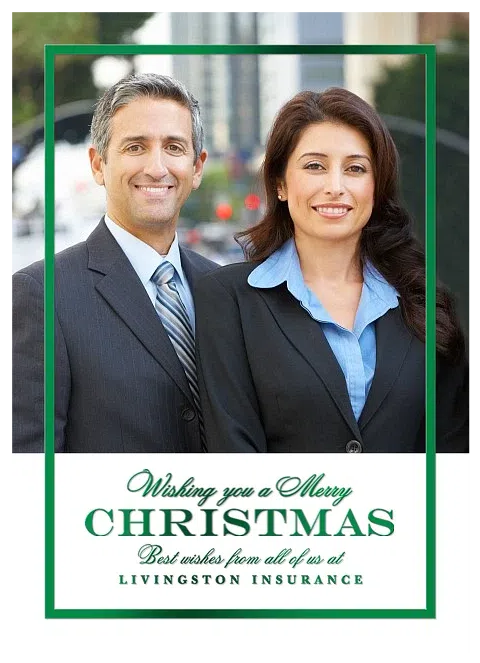 Simply Classic Business Holiday Cards
