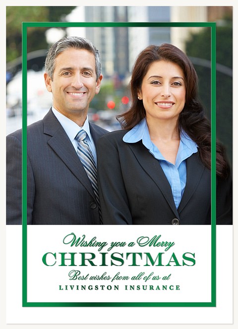 Simply Classic Business Holiday Cards