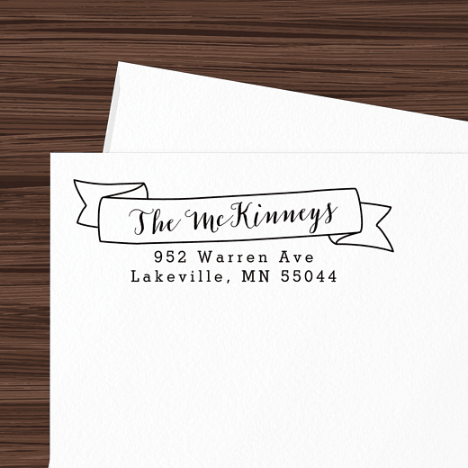Name Banner | Custom Rubber Stamps