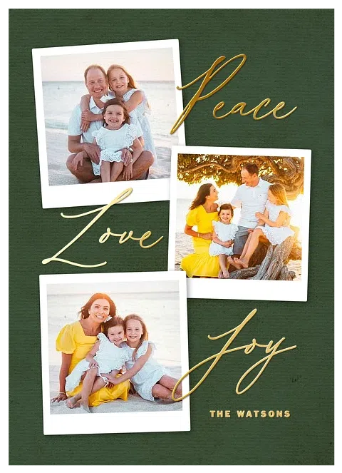 Peace Trio Christmas Cards