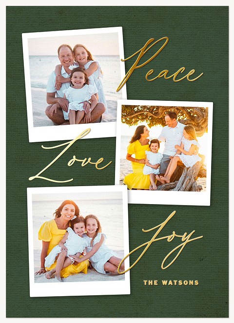 Peace Trio Christmas Cards
