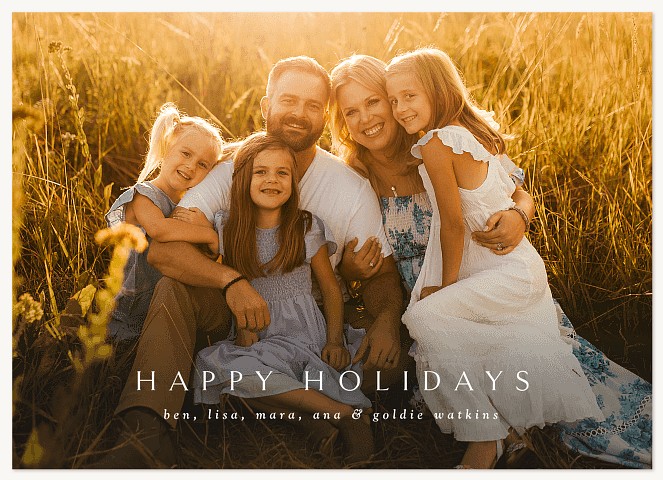 Legacy Personalized Holiday Cards
