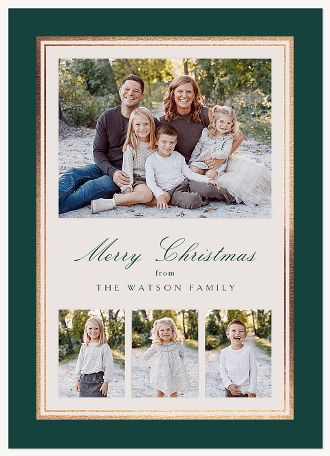 Festive Frames Personalized Holiday Cards