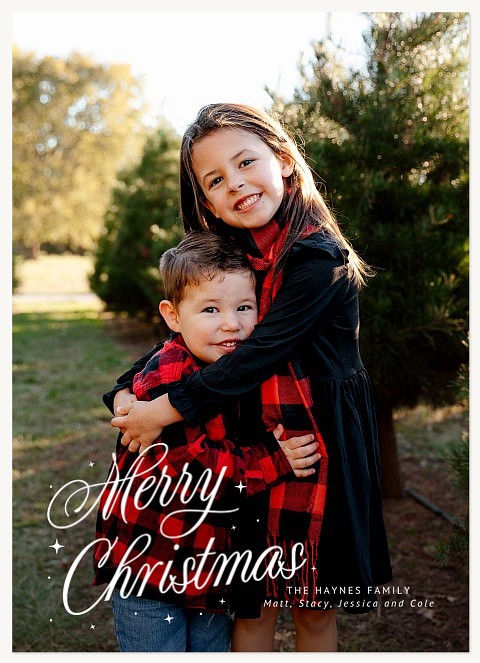Spirited Personalized Holiday Cards