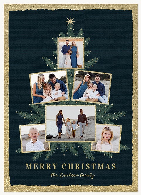 Tree of Love Personalized Holiday Cards