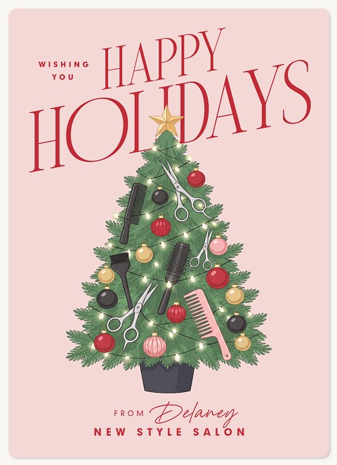 Beauty Holiday Holiday & Christmas Magnet Cards