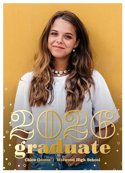 Clear Year Graduation Announcements